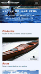 Mobile Screenshot of kayakdemarperu.com